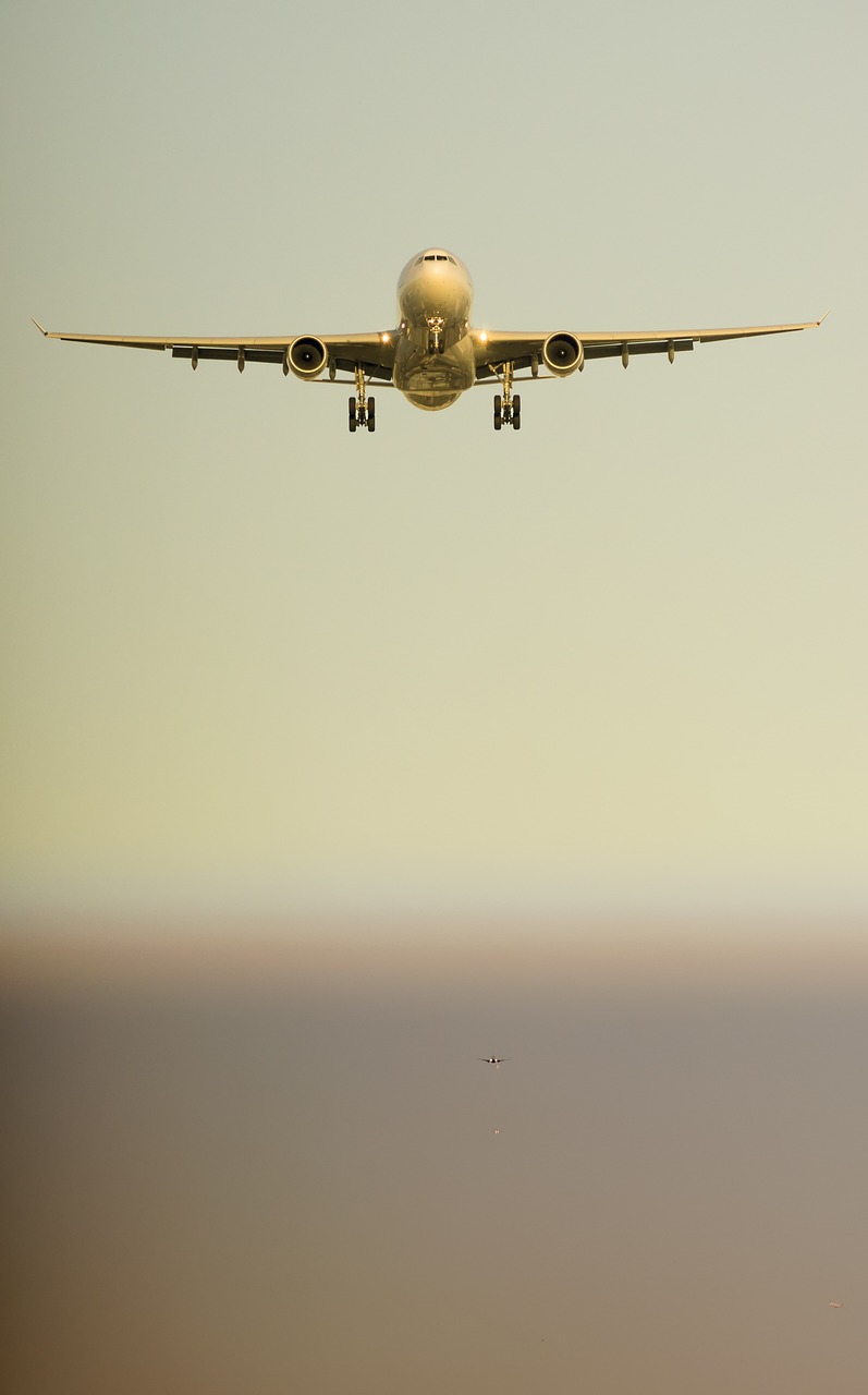 plane, to land, airport